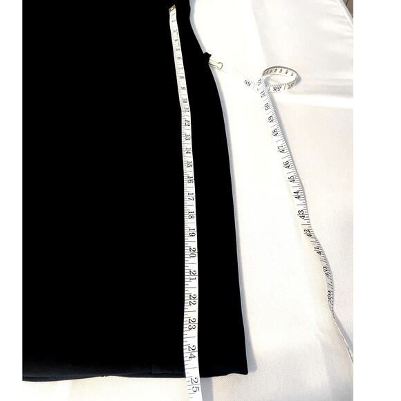 CALVIN KLEIN, SIZE 10, BLACK DRESS, HORSESHOE NECK - Picture 10 of 10